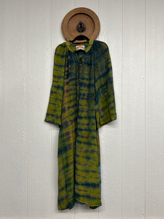 Crepe Sari Woodstock Duster Dress 0226 150