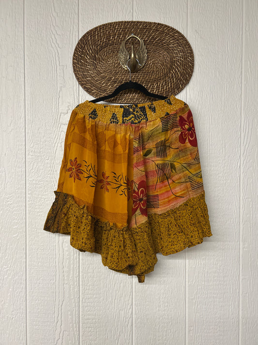 Crepe Sari Lover Cropped Culottes 0726 073