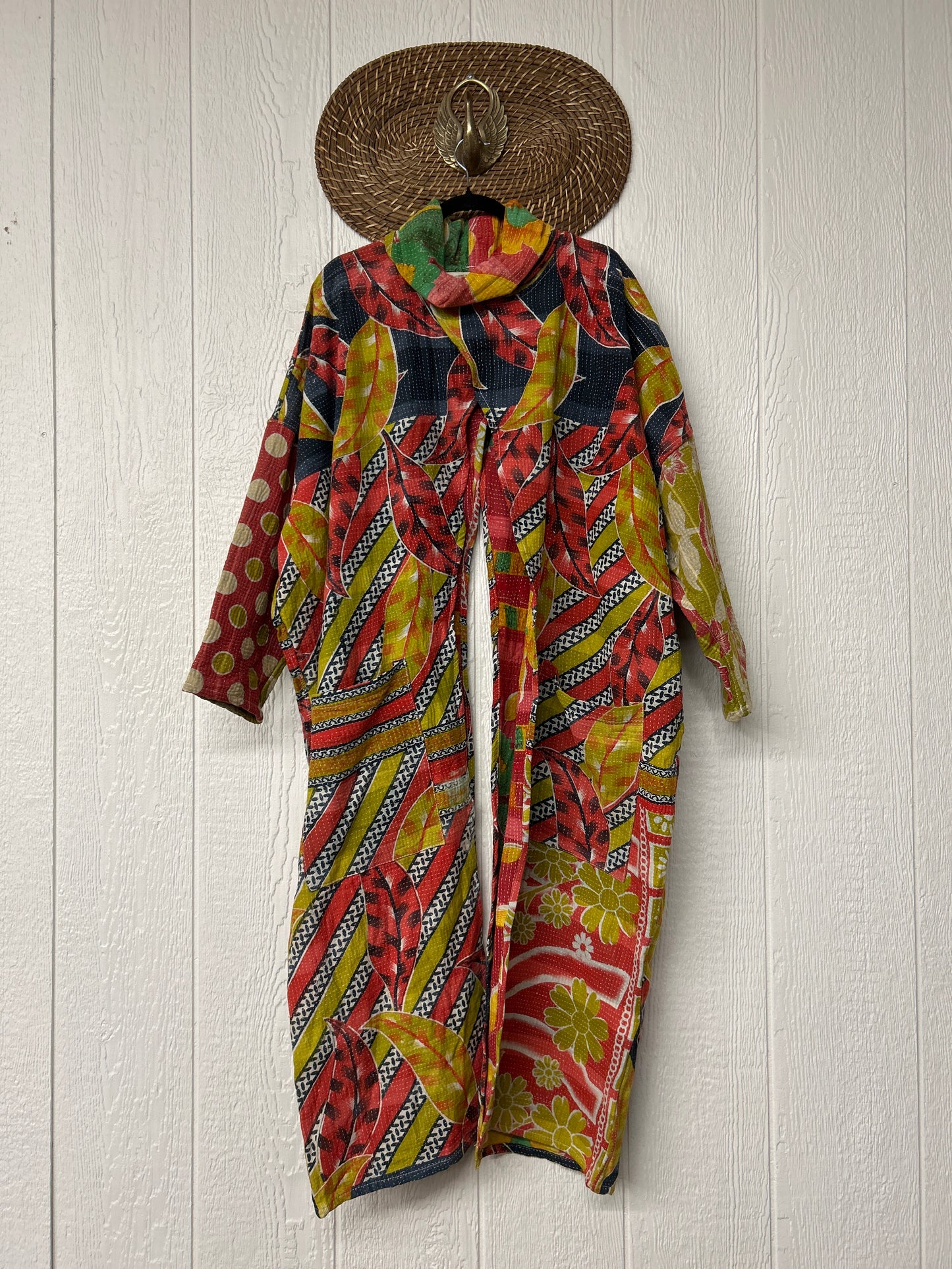 Fine Kantha Cowl Split Pullover 1225 127