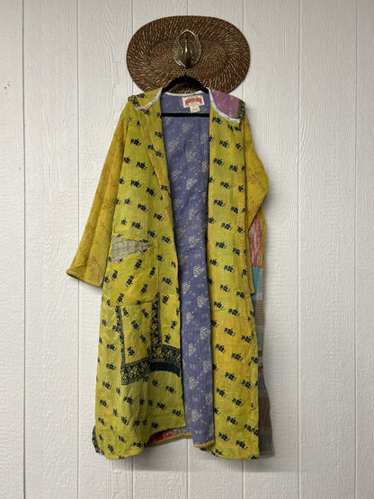 Fine Kantha Rising Sun Coat 1125 082