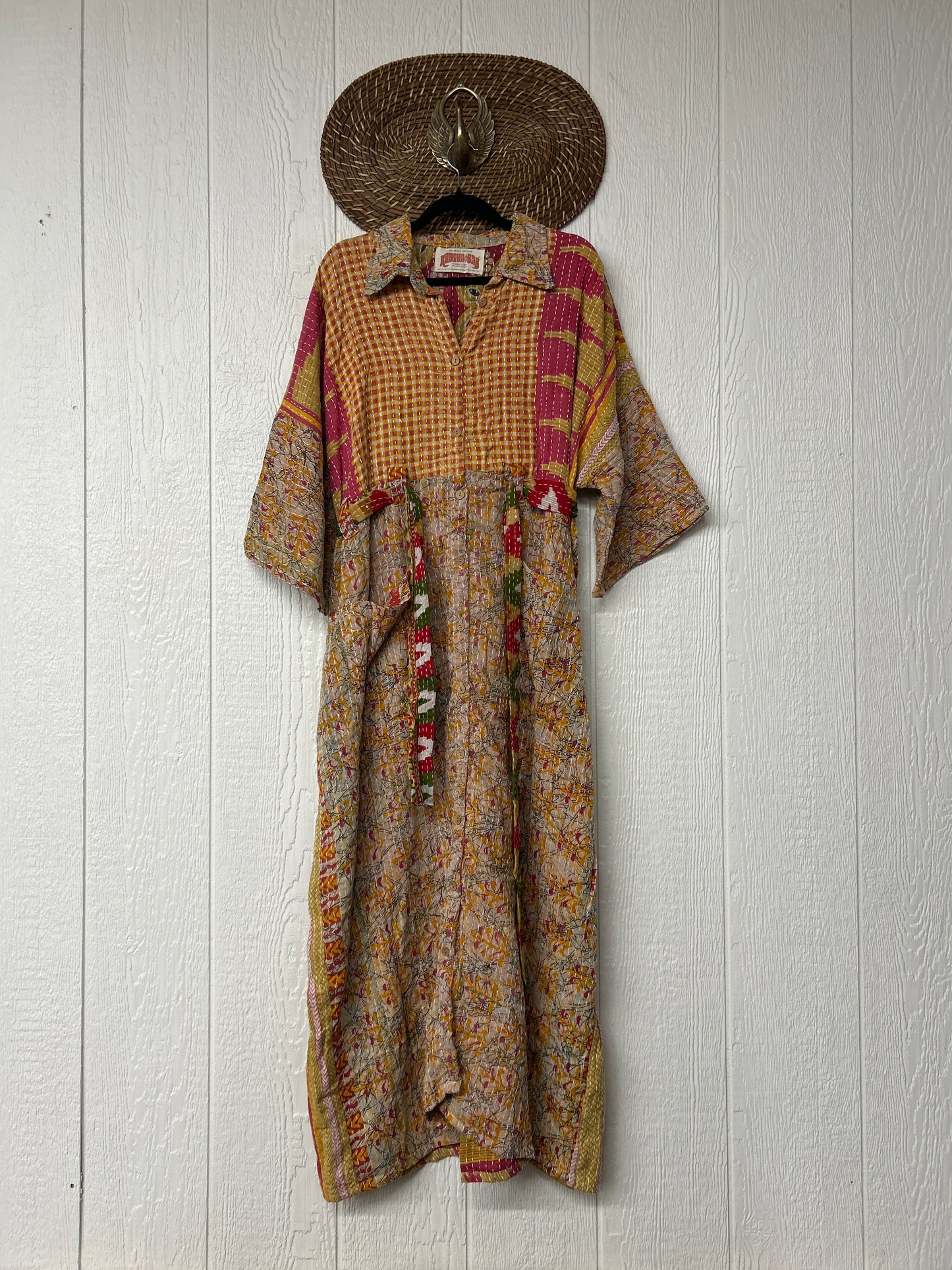 Pareo Kantha Gravity Duster Dress 0226 090