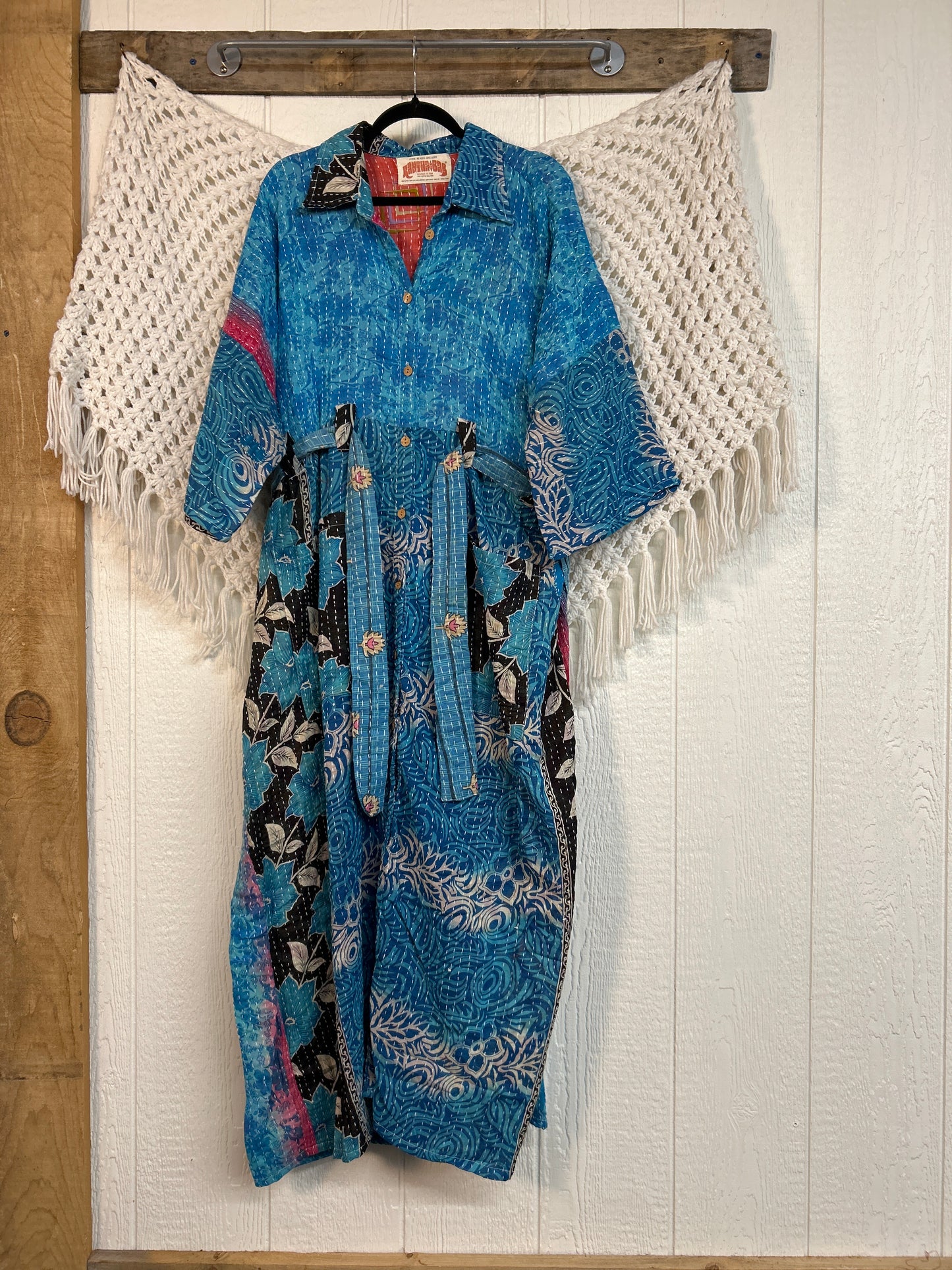 Pareo Kantha Gravity Duster Dress 0226 199