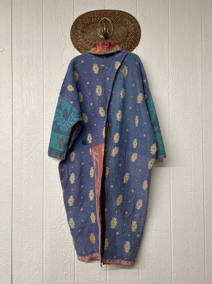 Fine Kantha Cowl Split Pullover 1225 029