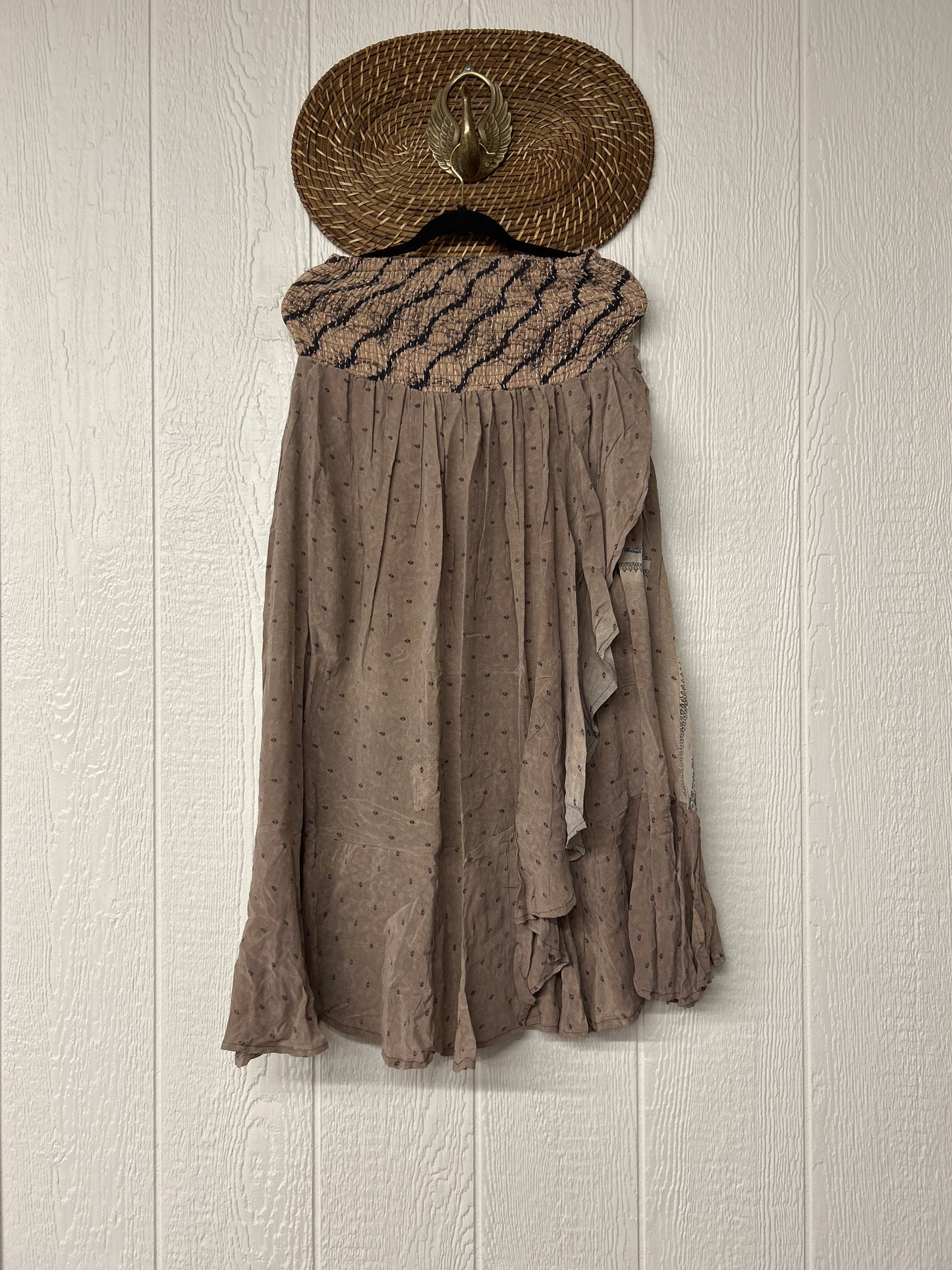 Crepe Sari Inner Peace Wrap Skirt 0626 016