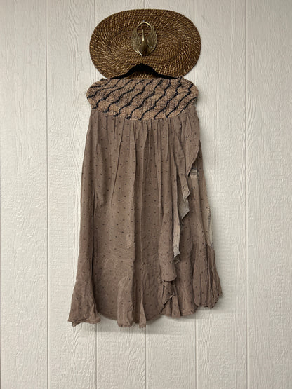 Crepe Sari Inner Peace Wrap Skirt 0626 016