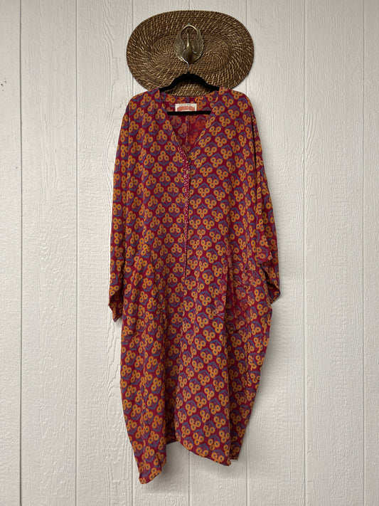 Crepe Sari Gaia Duster Dress 0826 020