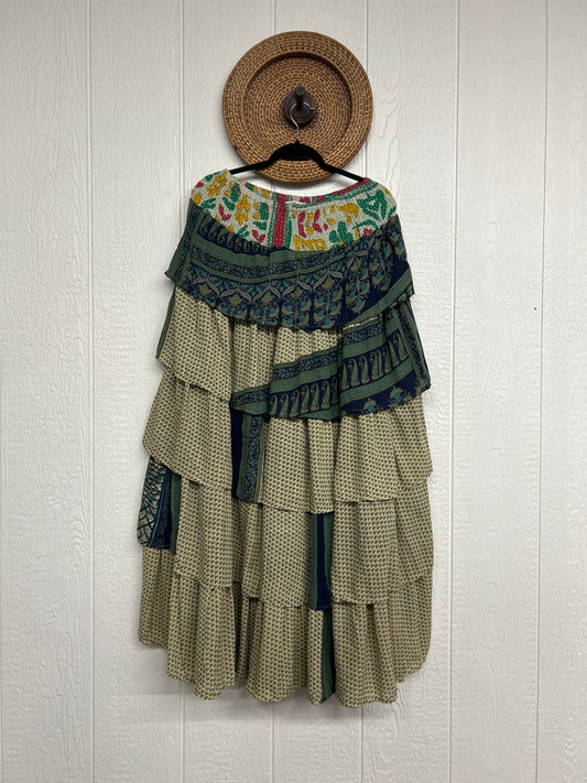 Rasgulla Sari Venus Ruffle Maxi 1125 164