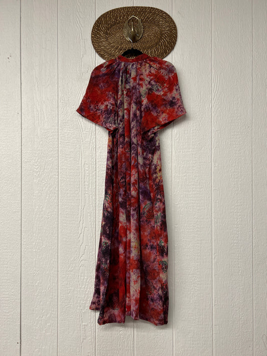 Crepe Sari Summer Woodstock Duster 0626 228