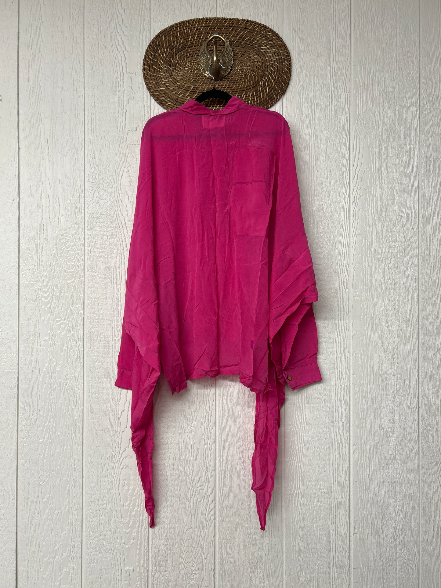 Crepe Sari Nirvana Button Down 1125 086