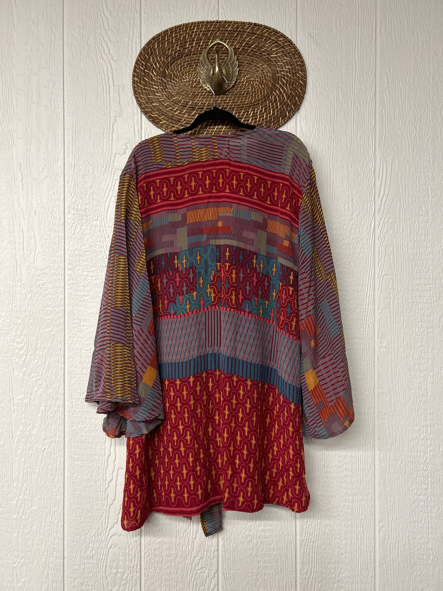 Crepe Sari Shortie Spellbound Kimono 0426 110