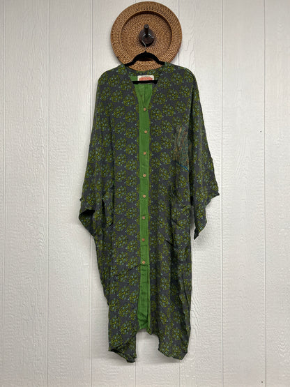 Crepe Sari Gaia Duster Dress 0826 168