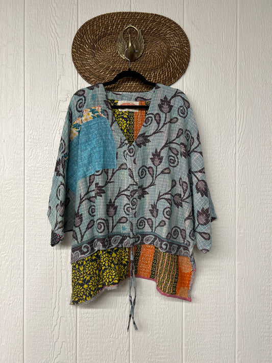Pareo Kantha Hi-Lo Butterfly Top 0626 091