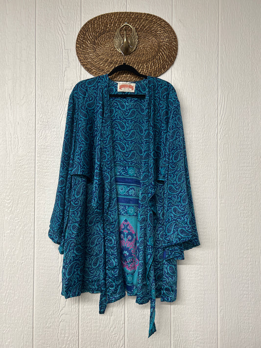 Rasgulla Sari Shortie Spellbound Kimono 0226 077