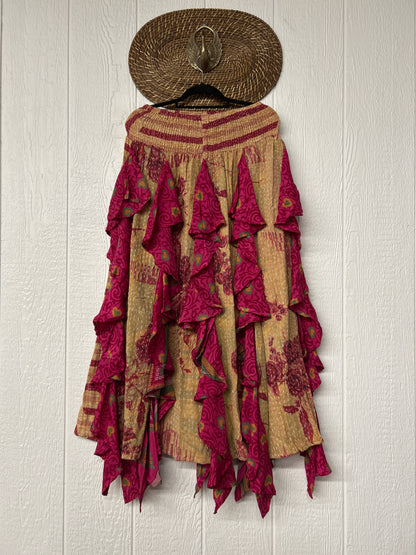 Pareo Kantha Willow Maxi Skirt 0826 115