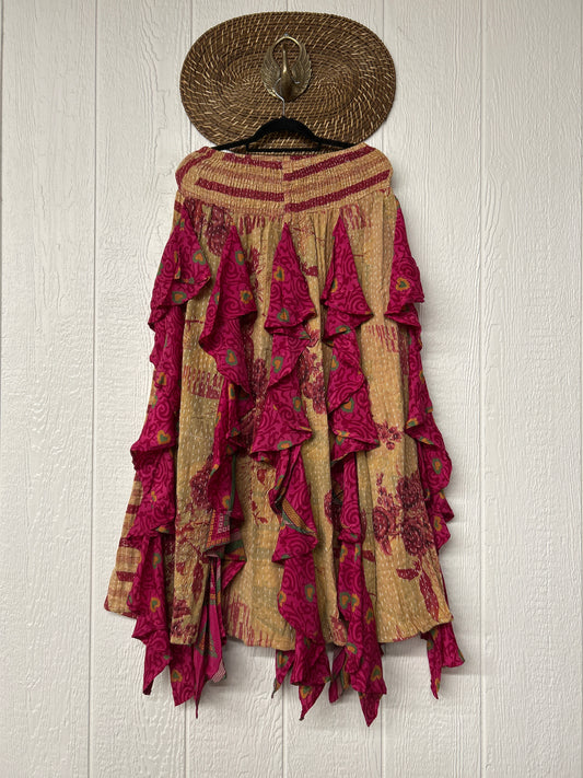 Pareo Kantha Willow Maxi Skirt 0826 115