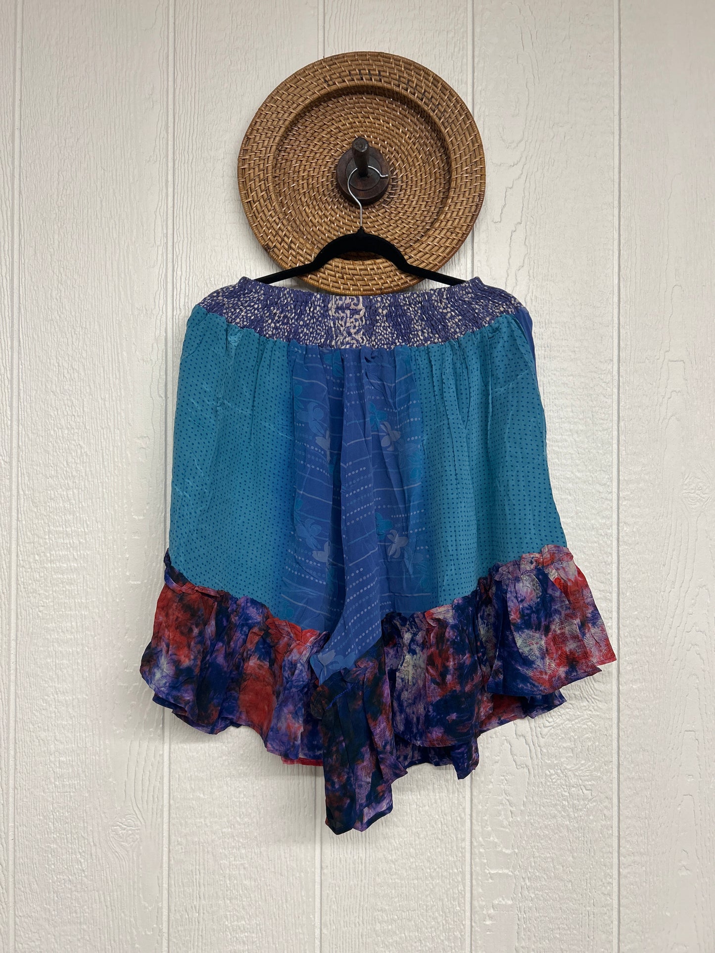 Crepe Sari Lover Cropped Culottes 0726 208