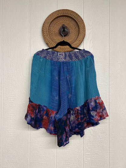 Crepe Sari Lover Cropped Culottes 0726 208