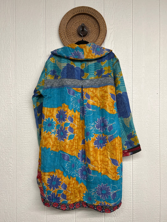 Fine Kantha Drifter Coat 1026 035