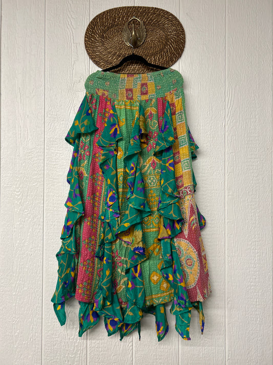 Pareo Kantha Willow Maxi Skirt 0826 105