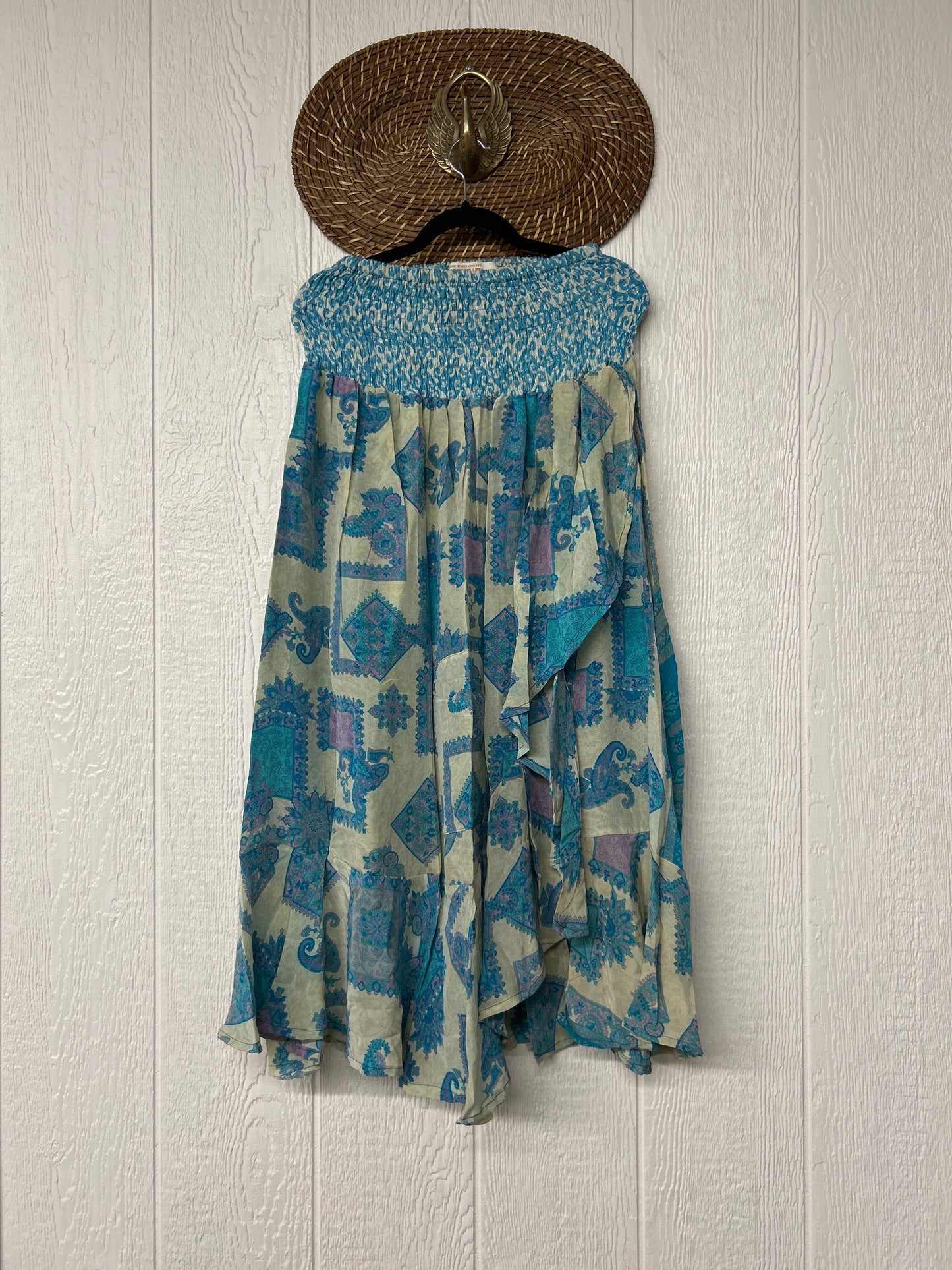 Crepe Sari Inner Peace Wrap Skirt 0626 257