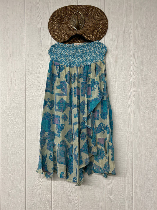 Crepe Sari Inner Peace Wrap Skirt 0626 257