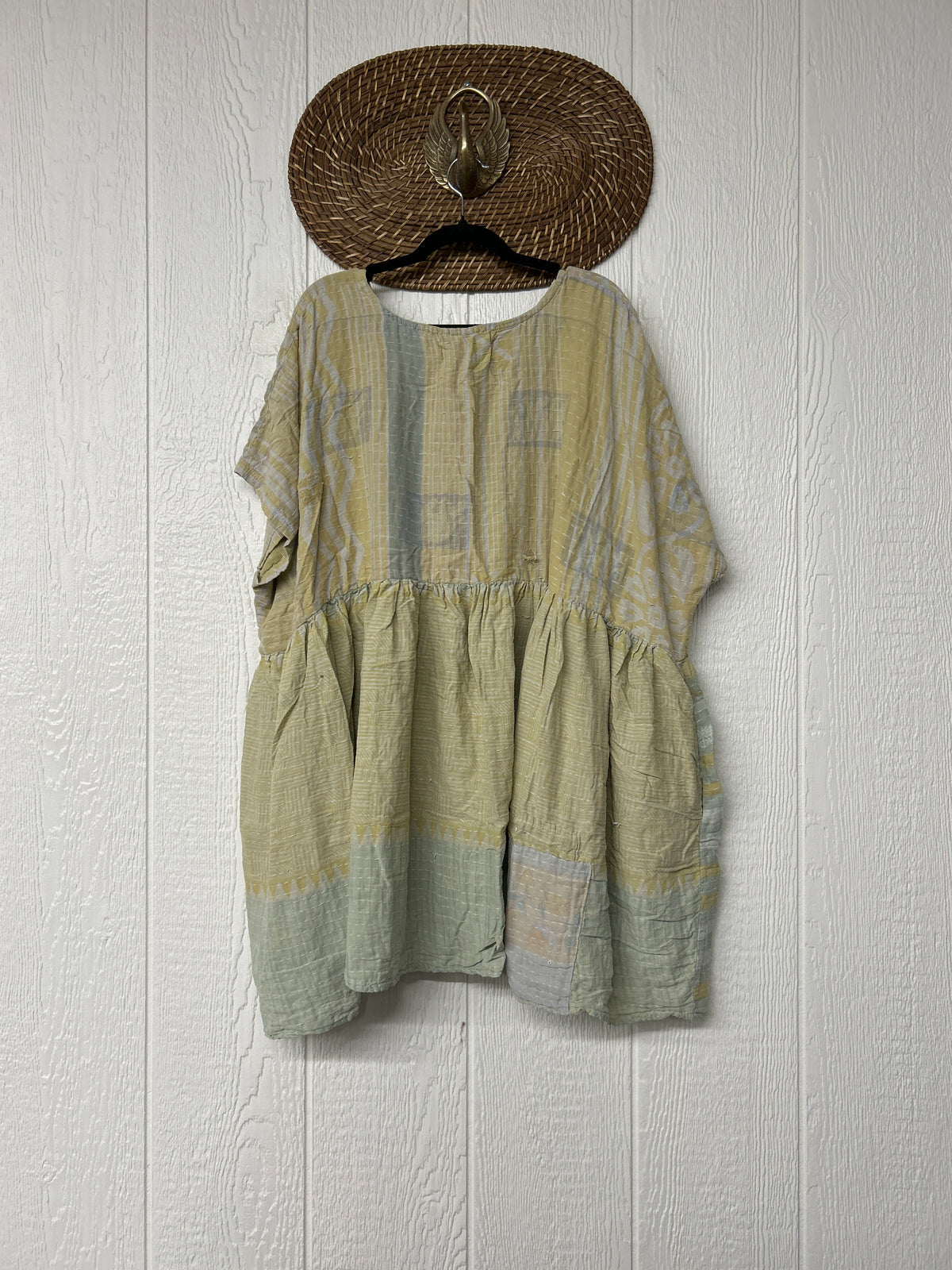 Alchemi Pareo Kantha Daydreamer Button Down Mini  0926 001