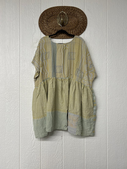 Alchemi Pareo Kantha Daydreamer Button Down Mini  0926 001