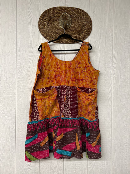 Kantha Meadow Mini Dress 0625 141