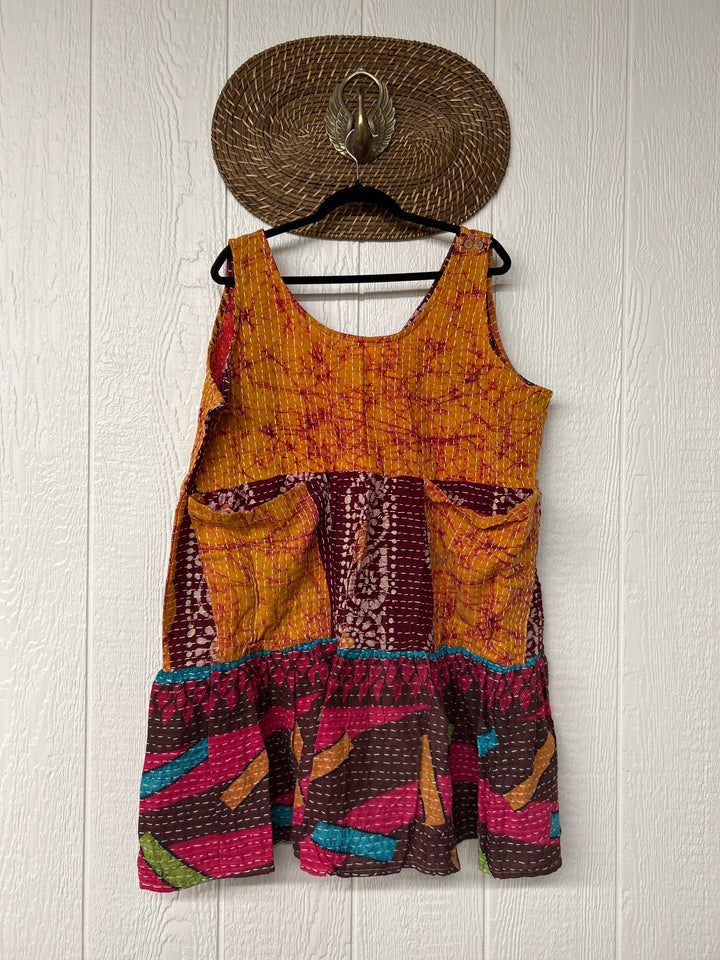 Kantha Meadow Mini Dress 0625 141