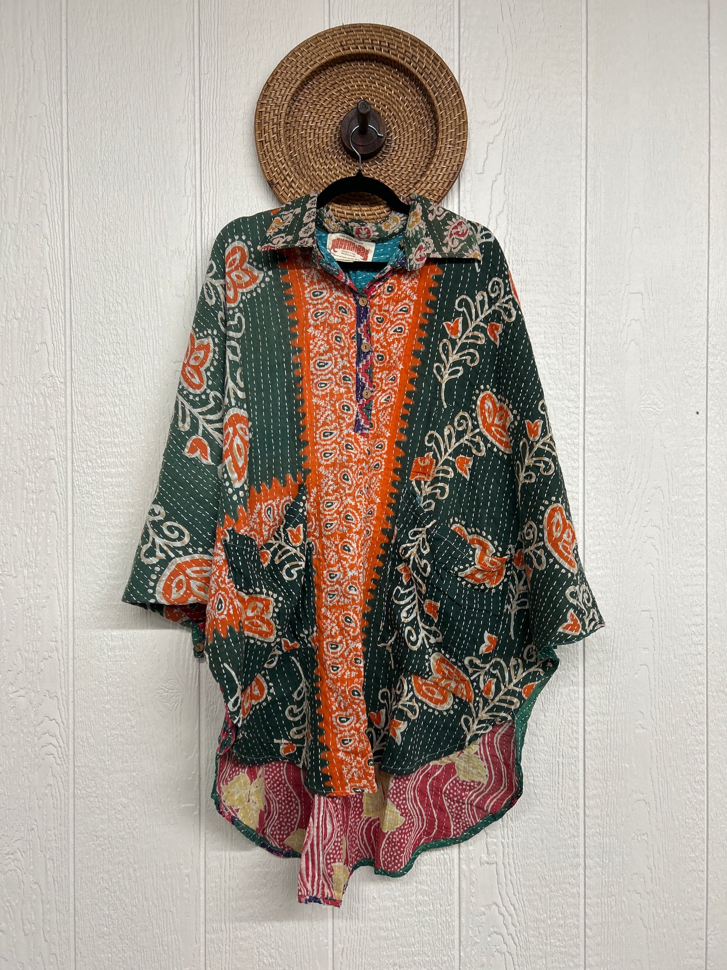 Pareo Kantha Poetic Tunic 1225 241