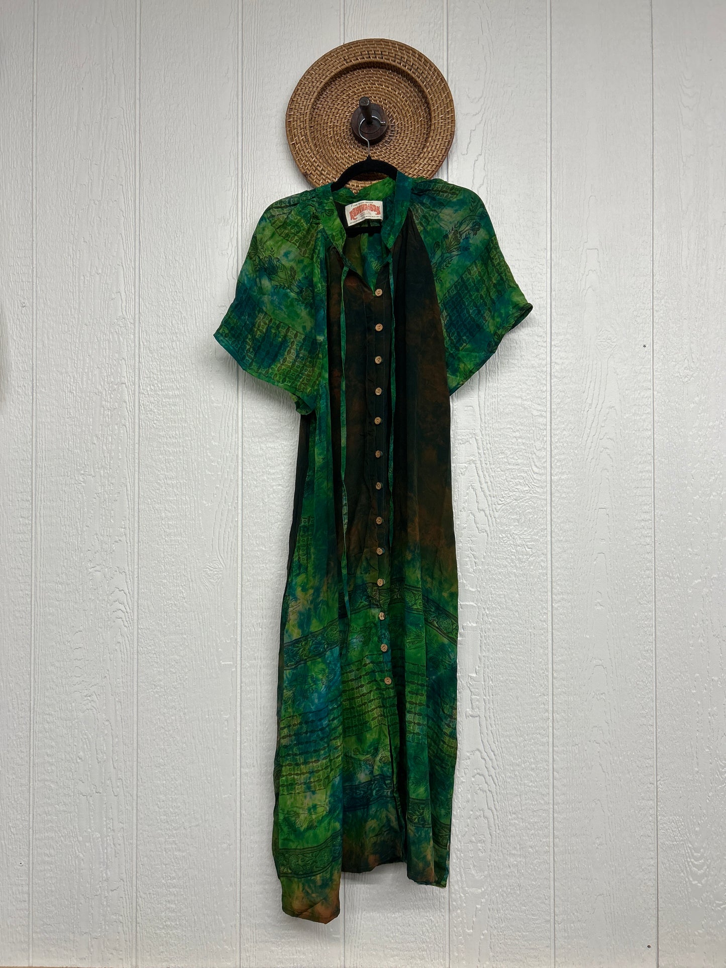 Crepe Sari Summer Woodstock Duster 0626 072