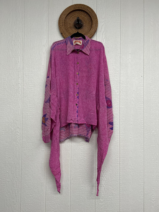 Crepe Sari Nirvana Button Down 1125 231