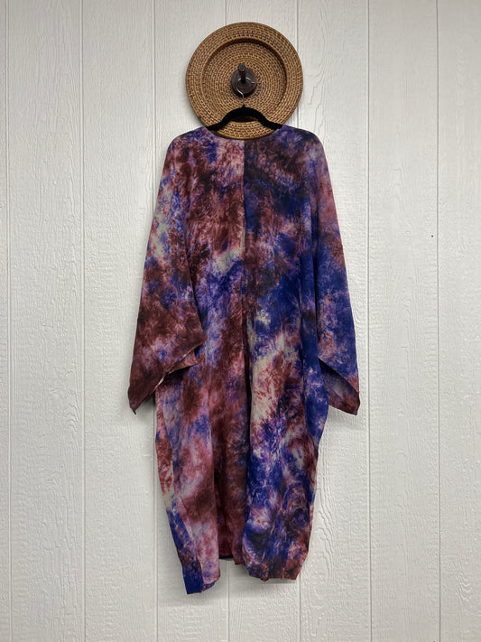 Crepe Sari Gaia Duster Dress 0426 025