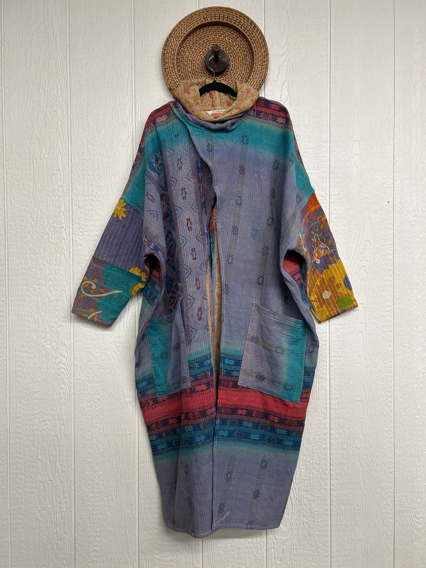 Fine Kantha Cowl Split Pullover 1225 190