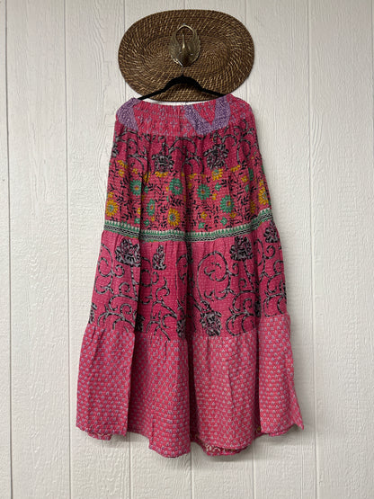 Pareo Kantha Lotus Maxi Skirt 0826 199