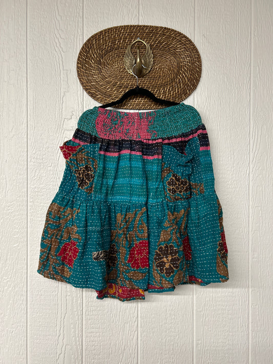Pareo Kantha Meadow Skirt 0826 219
