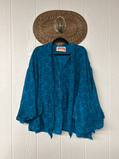 Crepe Sari Wild Rose Top 1225 231