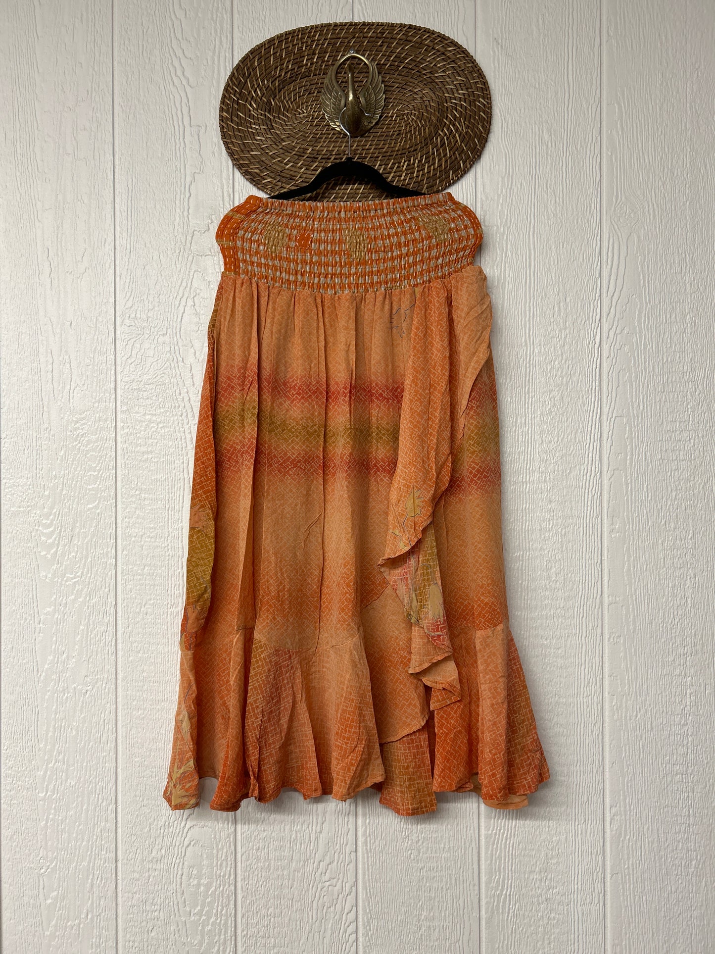 Crepe Sari Inner Peace Wrap Skirt 0626 085