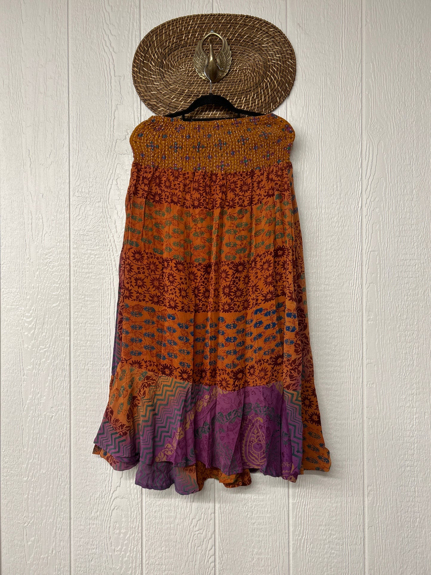 Crepe Sari Inner Peace Wrap Skirt 0626 151