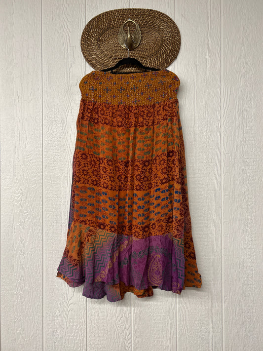 Crepe Sari Inner Peace Wrap Skirt 0626 151