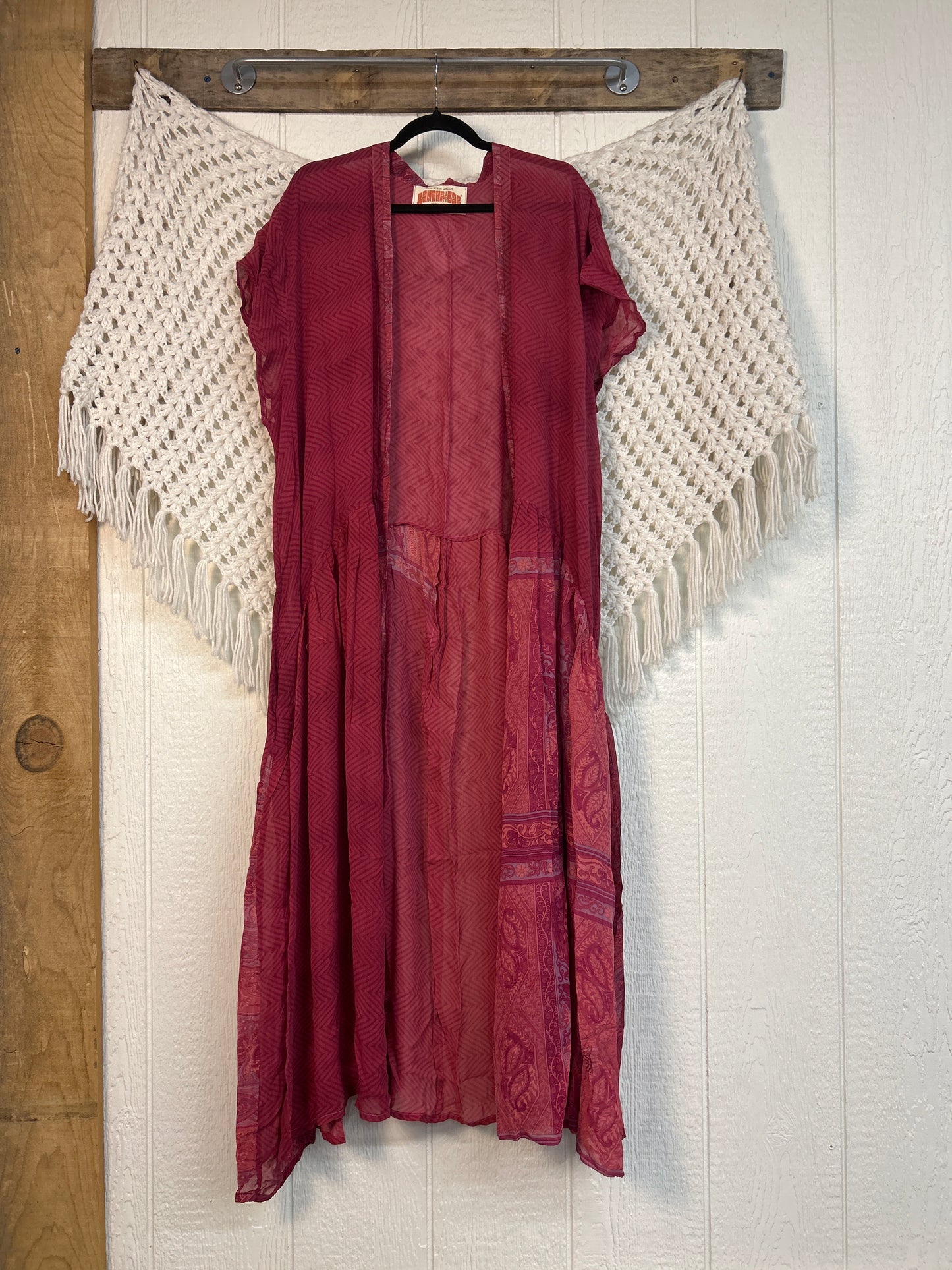 Crepe Sari Summer Evermore Kimono 0726 171