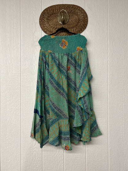 Crepe Sari Inner Peace Wrap Skirt 0626 209