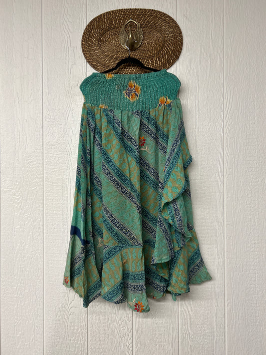 Crepe Sari Inner Peace Wrap Skirt 0626 209