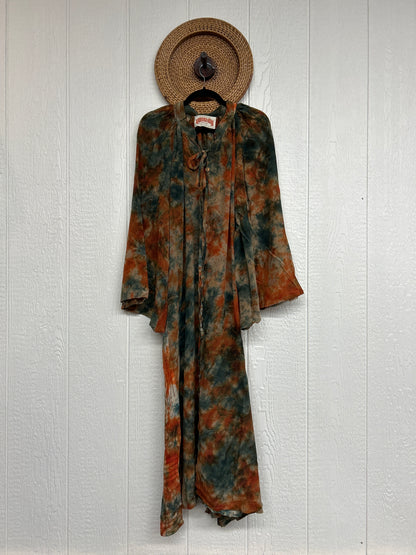 Crepe Sari Woodstock Duster Dress 0226 253