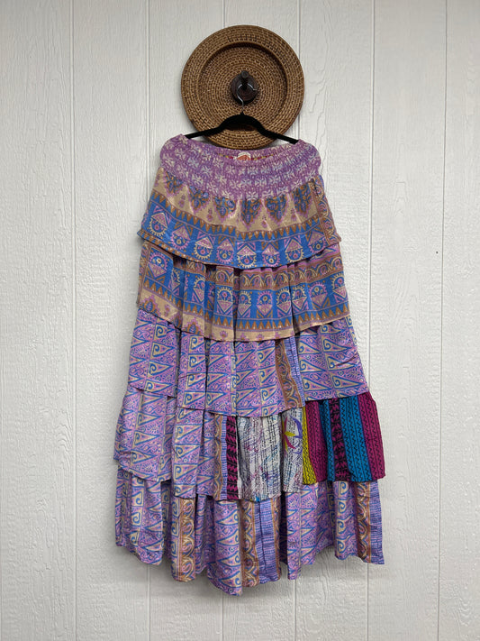 Rasgulla Sari Venus Ruffle Maxi 1125 213