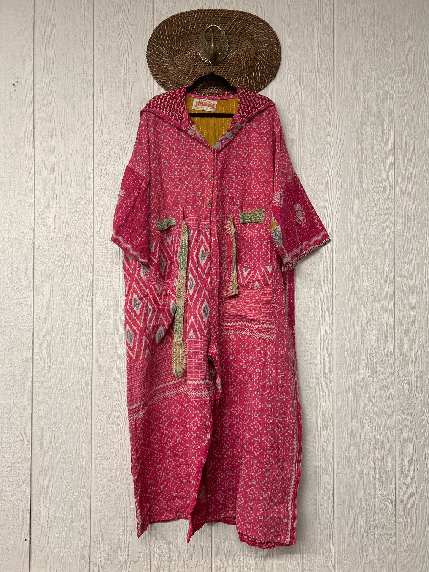 Pareo Kantha Zen Hoodie Jumpsuit 0726 093