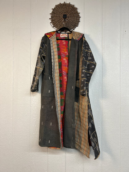 Fine Kantha Rising Sun Coat 1026 117