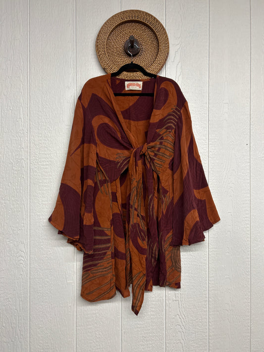Crepe Sari Shortie Spellbound Kimono 0426 200