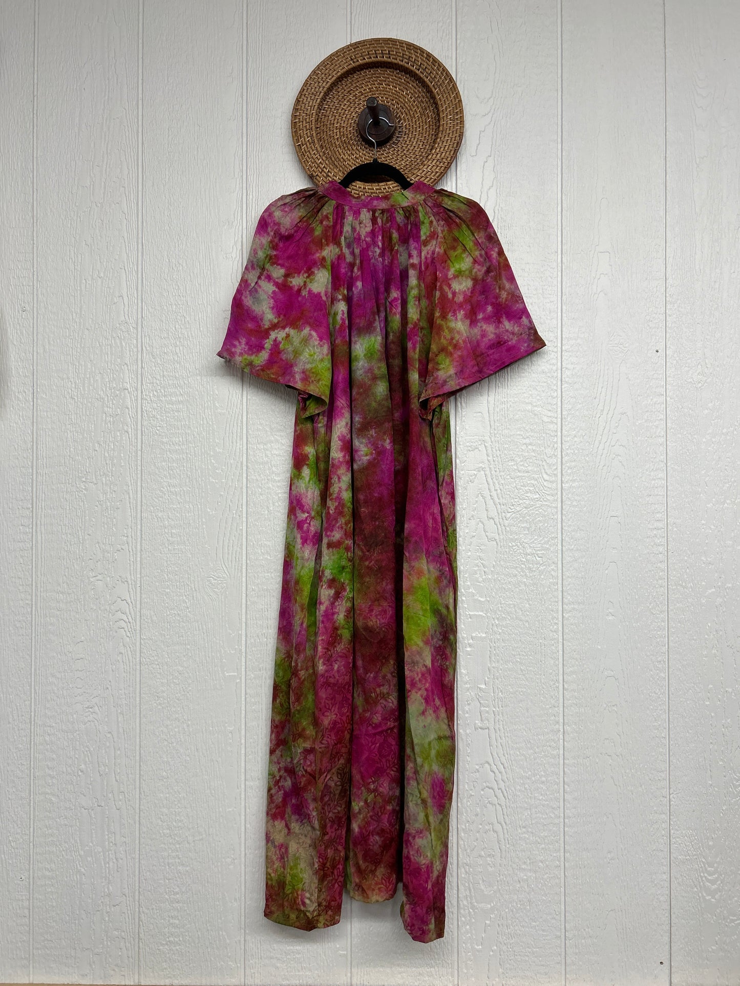 Crepe Sari Summer Woodstock Duster 0626 139