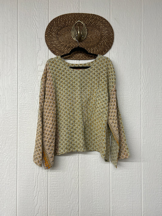 Pareo Kantha Wanderer Pocket Crop Top 0226 137